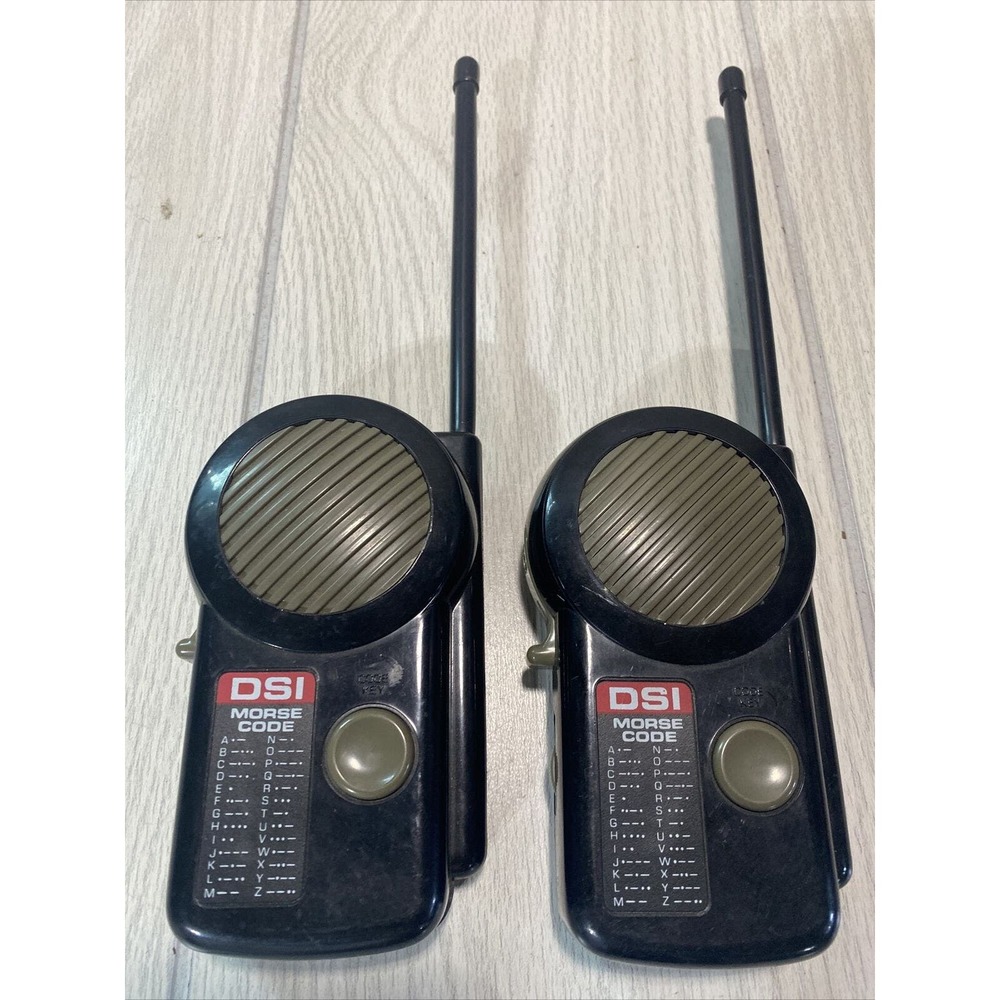 DSI WALKIE TALKIE 2 way Set Tested 48141